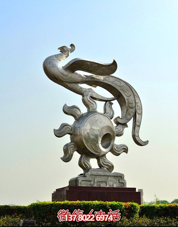 定制玻璃鋼孔雀仿銅雕塑，點綴你的家園