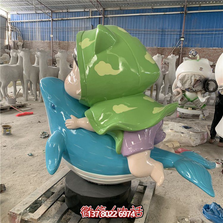 潮流玻璃鋼卡通擺件，點亮您的家居景觀